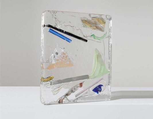 Design Milk: Jess Humphrey Pivots From Fashion to Artist With Glass Collage