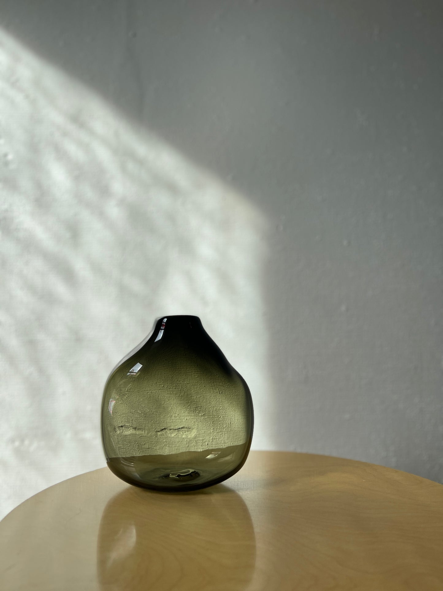 Smoke Tear Drop Vase